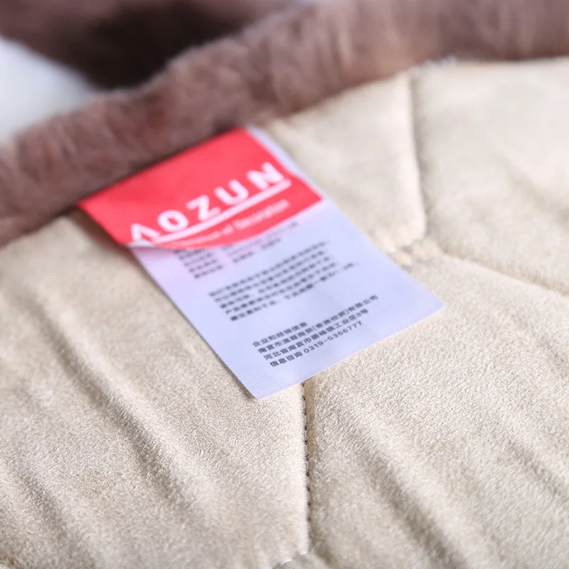 AOZUN Австралийский стриженый шерстяной детский ковер из овечьей кожи с