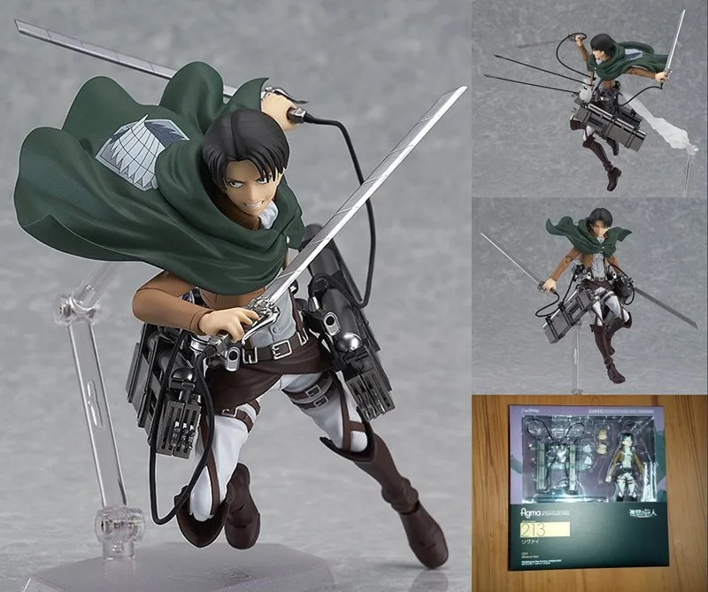 Japanese Anime Cartoon Attack On Titan Mikasa Ackerman Variable Pose Action Pvc Figures Collection Model Toy Christmas Ka006 Aliexpress