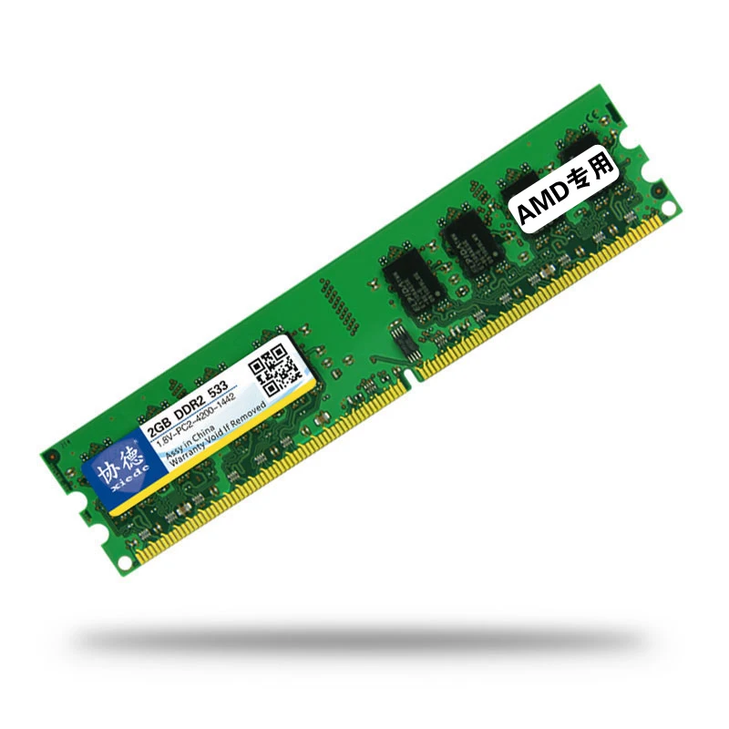 XIEDE настольный компьютер оперативная память модуль DDR2 533 PC2-4200 240PIN DIMM 533 МГц для AMD X023