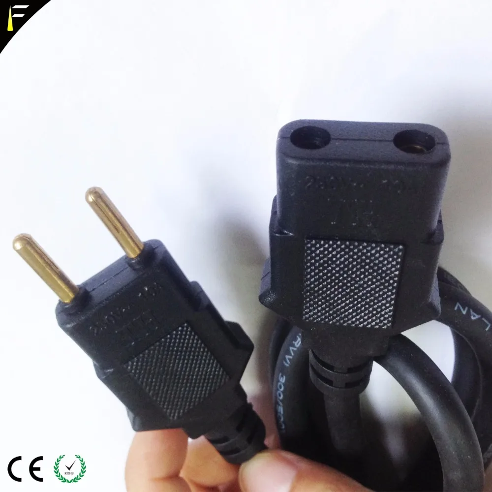 

Stage Lighting Power Supply Extend Electric Cable 2m Length 1 Square Full Copper Stage DJ Equipment Power Cable Supply