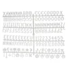 Behogar 2 Sheets Letter Numbers And Symbols Set for DIY Changeable Felt Letter Board Party Decorations ► Photo 3/6