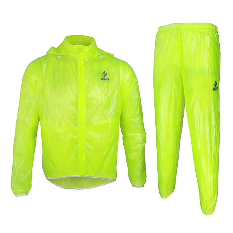 

2017 Men's Cycling Rain Jacket With Ultralight Waterproof Bike Bicycle Raincoat Skinsuit Sports Suit Wind Coat