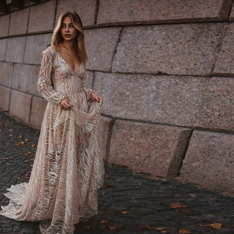 

Sexy V Neck Boho Maxi Woman Dress Long Summer Vintage Beach Dresses Loose Print Party Vestido