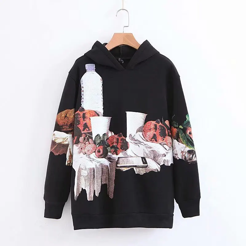graffiti hoodie women's