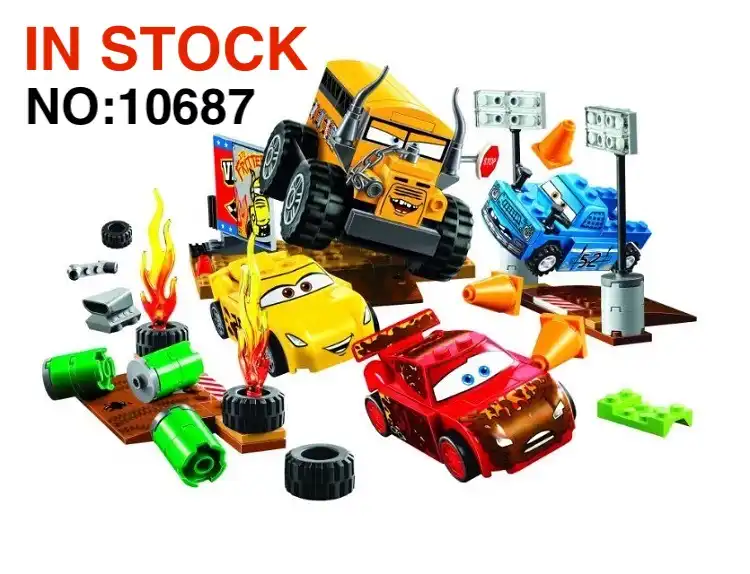 lego juniors cars 3 smokey's garage