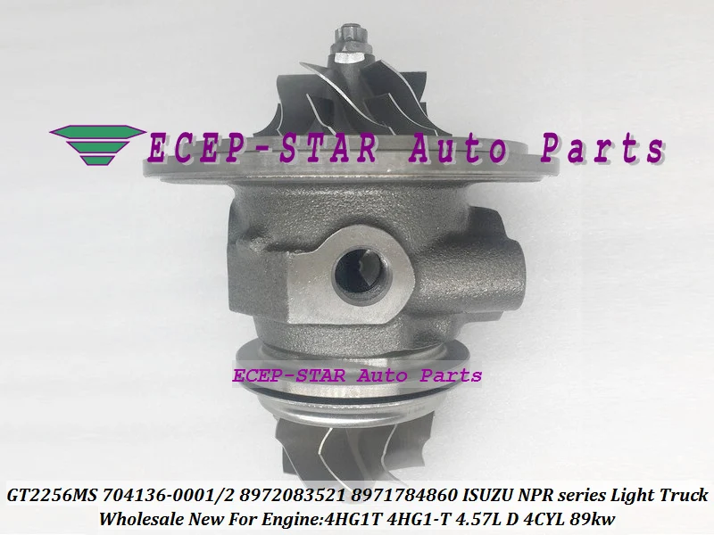 Turbo CHRA Cartridge GT2256MS 704136 704136-0001 704136-0002 8972083521 8971784860 For ISUZU NPR Light Truck 4HG1T 4HG1 T 4.57L  (3)