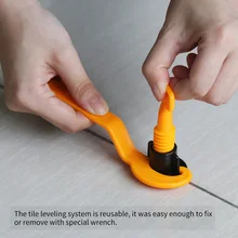 50 шт., система выравнивания настенной плитки, пластиковый зажим, регулируемый локатор, распорки, плоскогубцы, клинья, ручные инструменты