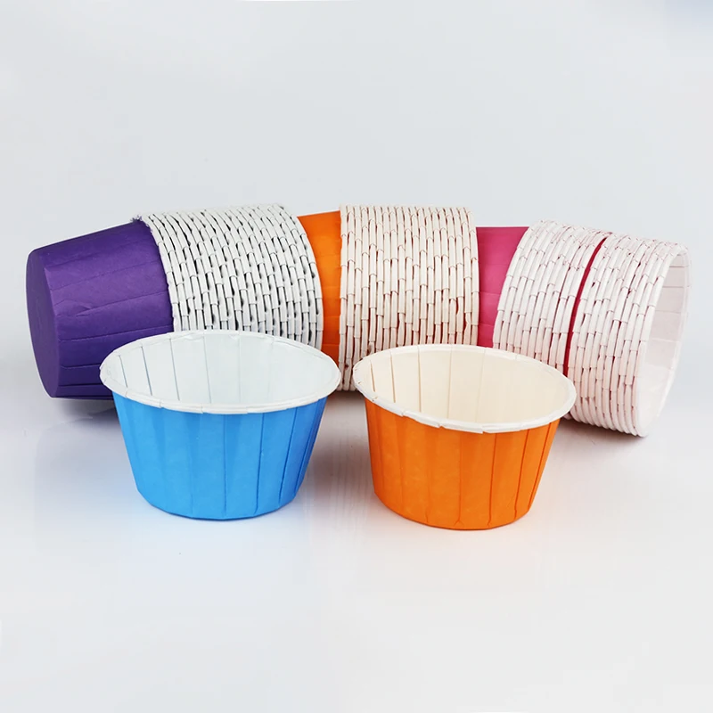 20pcs per solid color muffin case cupcake liners big size 50*40MM