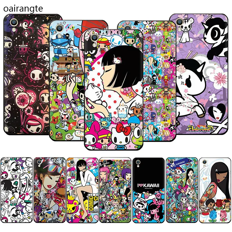 

Japan Tokidoki Japanese Newly Arrived Cell Silicone soft phone case for OPPO R17 R15 F11 Pro R11 R9 S A77 A73 A83 A7 A37 A59 A5