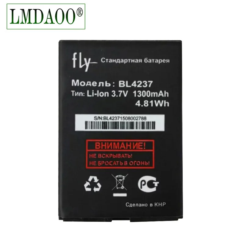 BL4237 1300mAh сменная телефонная батарея для Fly IQ245 IQ246 IQ430 мобильного телефона |