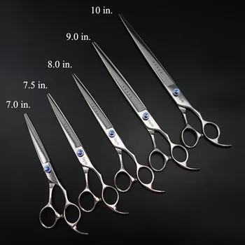 

7"/7.5"/8"/9"/10" Professional Premium Sharp Edge Dog PET GROOMING SCISSORS Cutting shears + case JP440C K451