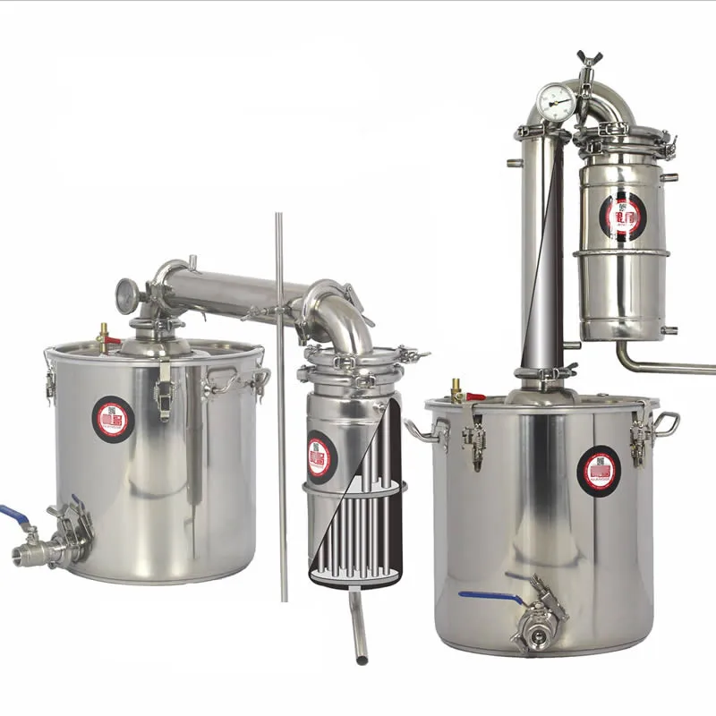 

moonshine brewery distiller home brewing distillation equipment vodka Boiler 50L litres wine free shipping