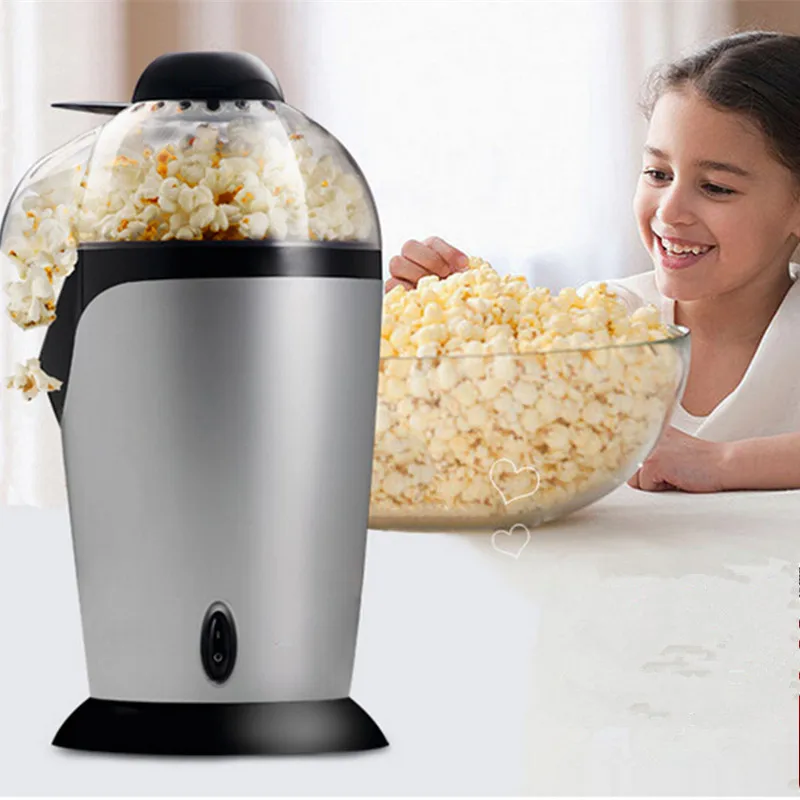 

Mini Popcorn Maker Nostalgic Hot Air Popcorn Machine Household Popcorn Popper Electric mini popcorn makers