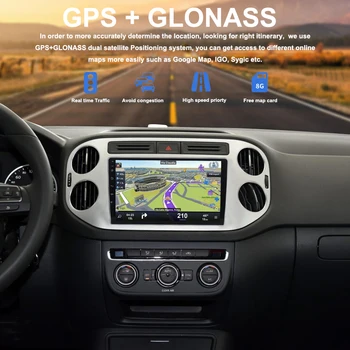 

Car Audio GPS for VW Tiguan 2009 2010 2011 2012 2013 2014 2015 Android 8.0 Car Radio 9" IPS Screen Autoradio Stereo 4G WIFI RDS