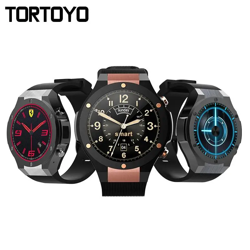 

H2 Android OS Smart Watch MTK6580 1.4 inch Round Screen GPS Wifi 3G HD Camera Heart Rate Monitor 1GB+16G Push for iOS Android