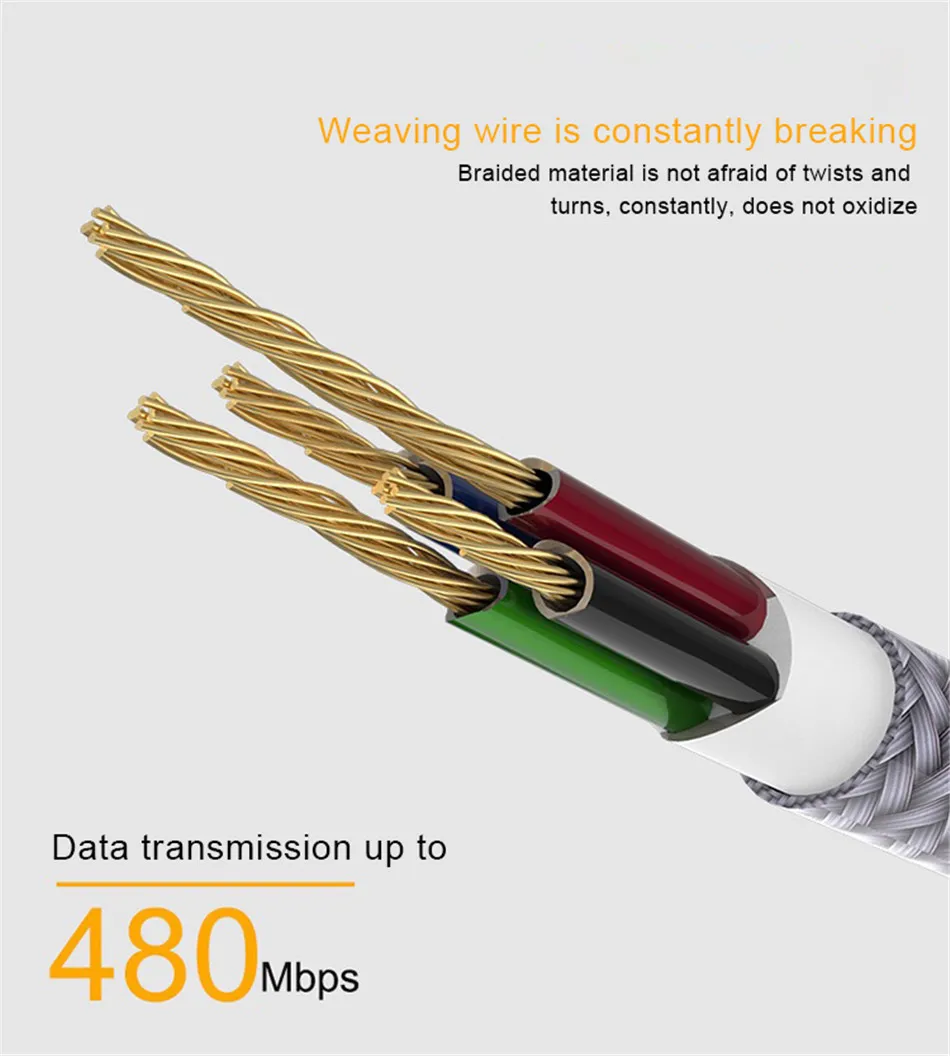 NOHON Fast Charging Cable Lighting Charge Cord For Apple iPhone X 8 7 6 6S Plus XS MAX iOS 9 10 11 Zinc Alloy Phone Charger Line (6)