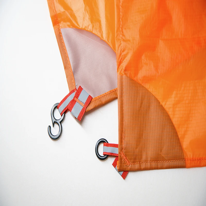 3F UL GEAR Ultralight 15D Poncho Raincoat Outdoor Mini Tarp  3