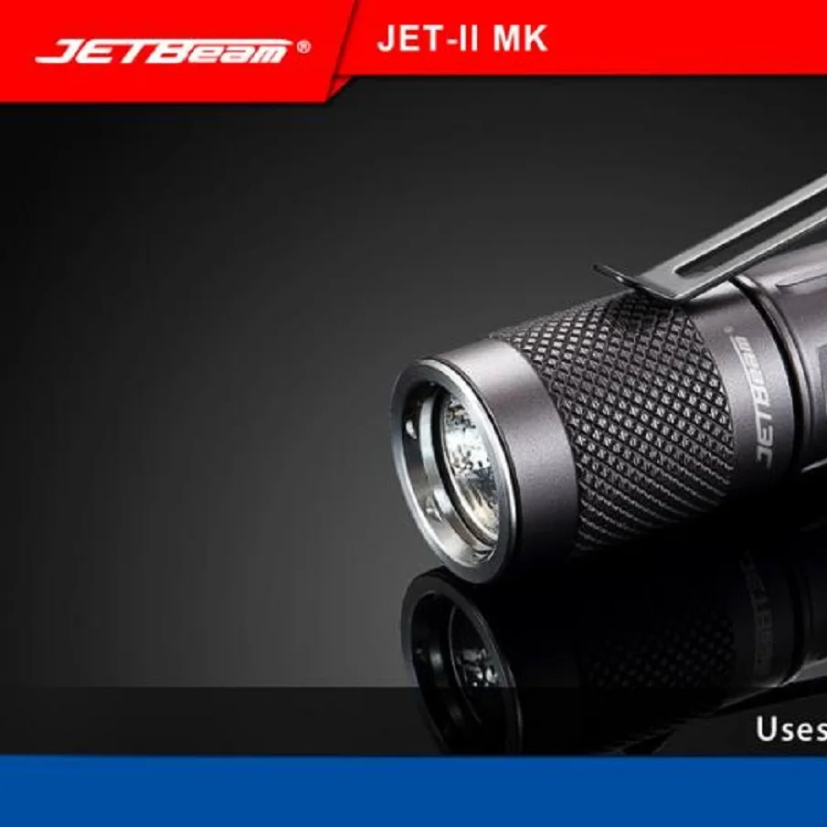 Сияющий Быстрая Открытый портативный JETbeam JET-II MK Cree XP-L HI 510 люмен Водонепроницаемый светодиодный фонарик