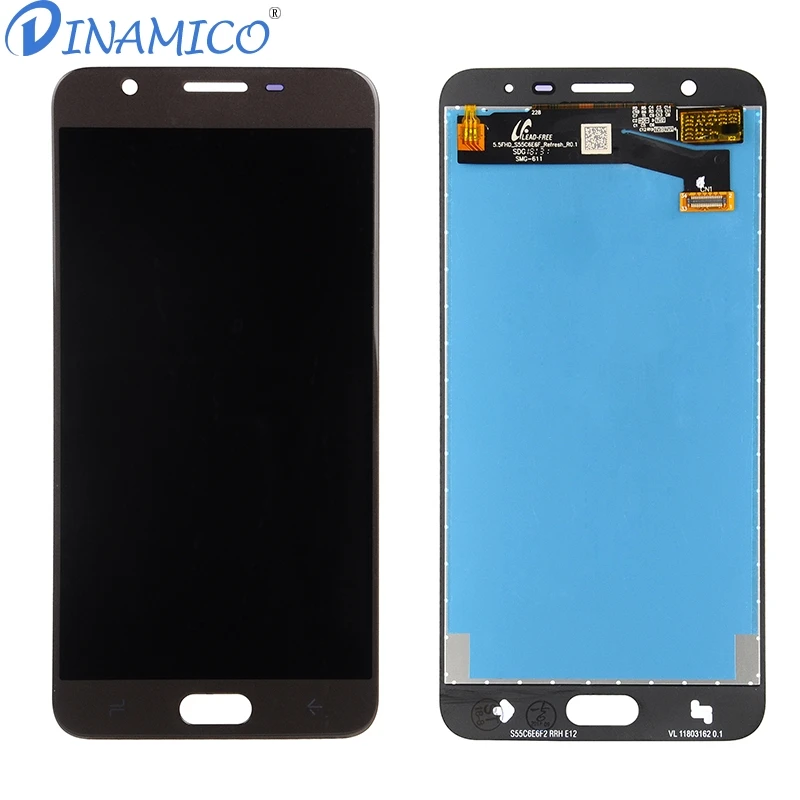 Dinamico J7prime 2 Lcd для samsung Galaxy G611 Lcd J7 Prime дисплей кодирующий преобразователь сенсорного экрана в сборе