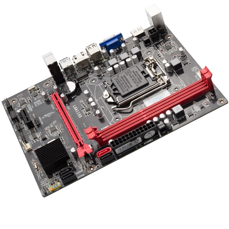 B75 lga1155 настольные компьютеры материнская плата SATA3.0 USB3.0 Intel B75 Настольный вентилятор используется LGA1155 для i3 i5 i7 Процессор поддержка ddr3 ПАМЯТЬ