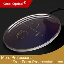 Desempenho rápido e profundo da mudança da cor das lentes óticas multifocais progressivas da prescrição do formulário livre fotocrómico de 1.56