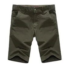 Брендовые шорты мужские летние короткие брюки чистый цвет Повседневная камуфляжная военная одежда модные мужские шорты