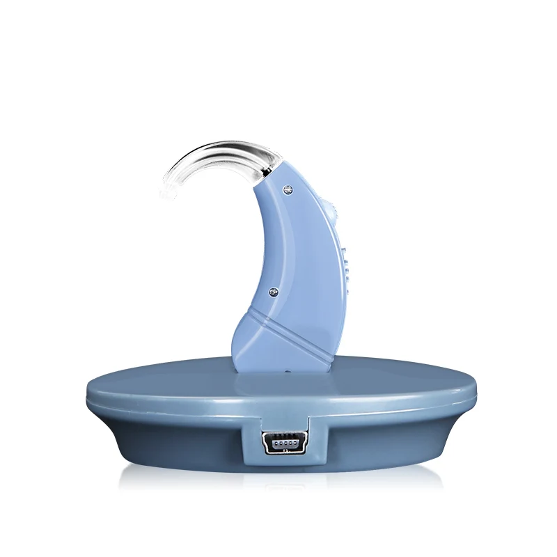 Cofoe USB Charge Hearing Aids Sound Amplifier Ear Care Tools Adjustable Mini Hearing Aid for The Elderly/Hearing Loss Patient