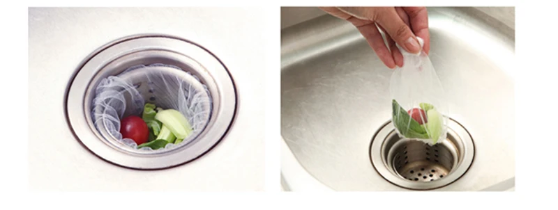 TCHY кухонная сливная система сетчатый дуршлаг фильтр дренажный остаток мешки для мусора анти-засоренные горшки для овощей мешок для воды фильтр Дуршлаг