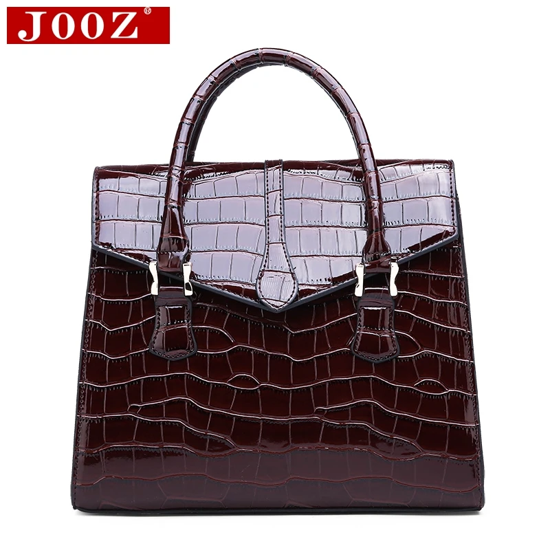 Europeu e Americano Bolsa de Ombro Jooz Feminino Bolsa Clássico Crocodilo Senhora Estilo Cross-border Moda Crossbody
