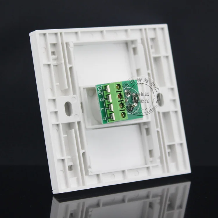 

Wall Socket Plate Single Port XLR Microphone Multimedia Socket Outlet Panel Faceplate