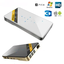 3d-brille FÜHRTE Miniprojektor 1080 P Full HD heimkino 3D HDMI USB Video mit HDMI USB TF Unterstützung IOS Android Windows Mac PS4