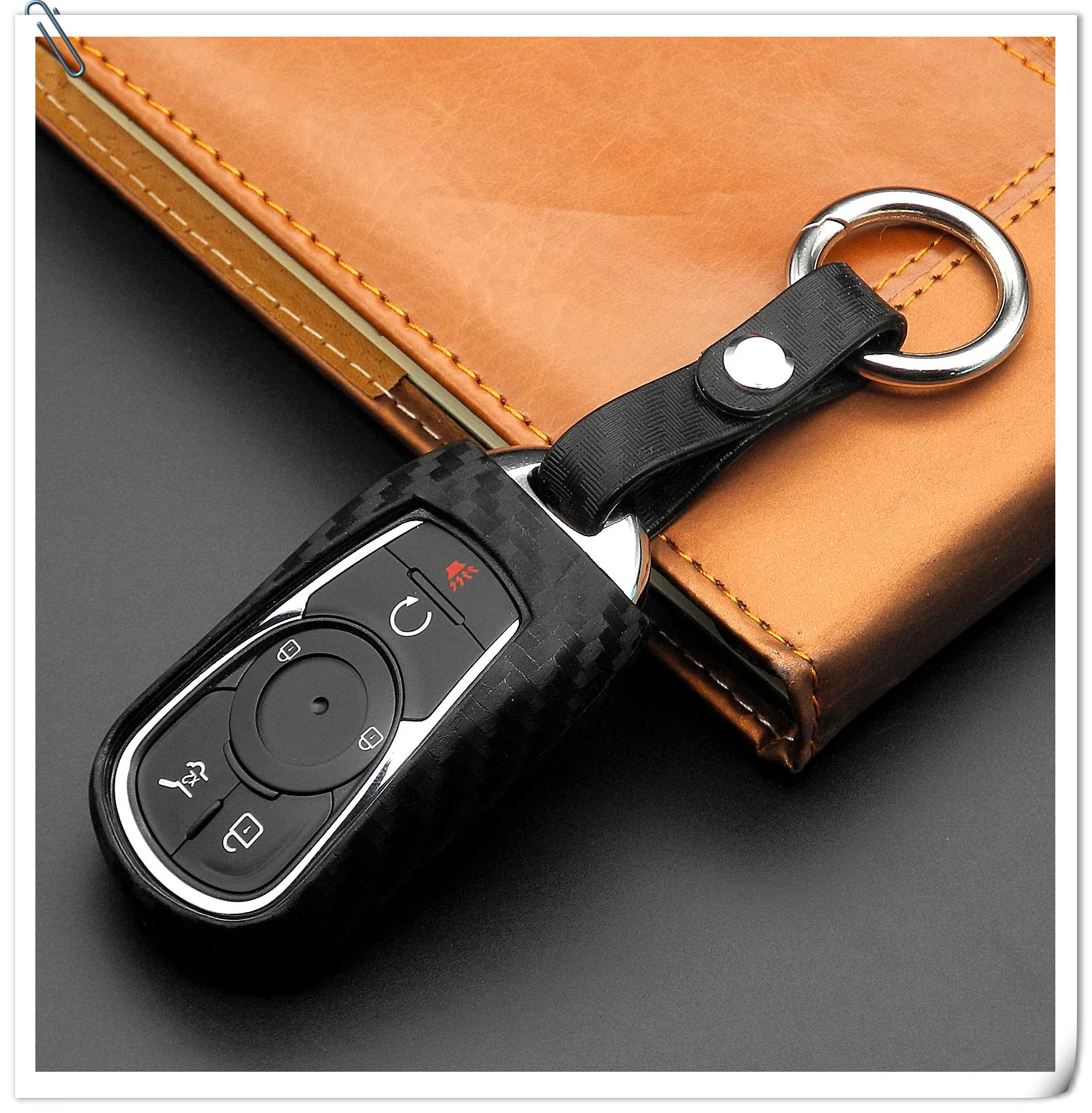 Keyforkess custodia portachiavi in Silicone al carbonio per OPEL Astra Buick Encore Envision New Lacrosse Chevrolet Car Styling Cover in fibra 9 Keyforkess custodia portachiavi in Silicone al carbonio per OPEL Astra Buick Encore Envision New Lacrosse Chevrolet Car Styling Cover in fibra - HTB1OSc7KeuSBuNjSsplq6ze8pXa4