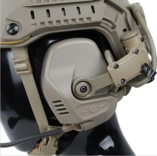 TMC-RC Тактический функциональный RAC шумоподавление Гарнитура для дуга шлема направляющая