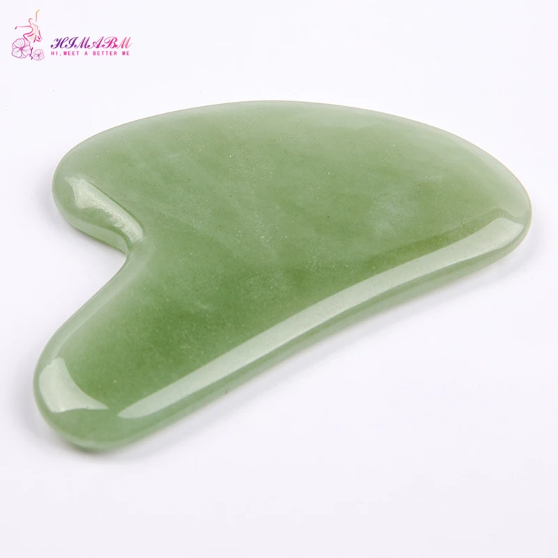 HIMABM Green Aventurine Gua Sha Guasha Board Face Body SPA Massage Relax Tool Wrinkle reduction Face Massage Tool Acupuncture HIMABM Green Aventurine Gua Sha Guasha Board Face Body SPA Massage Relax Tool Wrinkle reduction Face Massage Tool Acupuncture