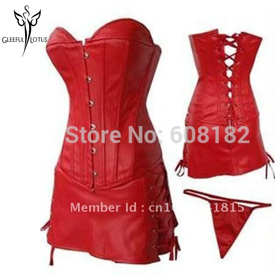 Aliexpress.com : Buy Hot women Red Leather Corselet Waist