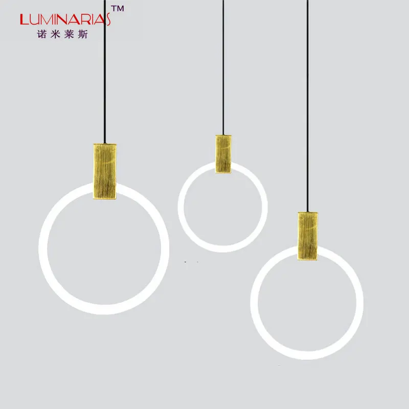 Modern Round Led Pendant Light Dinning Room Lamp Cafe Bar Modern Round Led Pendant Light Dinning Room Lamp Cafe Bar Restrant Lighting T9 Ac 110v 220v In Lights From On
