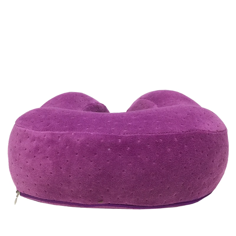Jual Kualitas tinggi Leher Bantal Tidur Siang U Bantal Perjalanan Pesawat Tengah Hari mobil Headrest Serviks Bantal Perawatan Tulang Belakang Leher 1 pcs