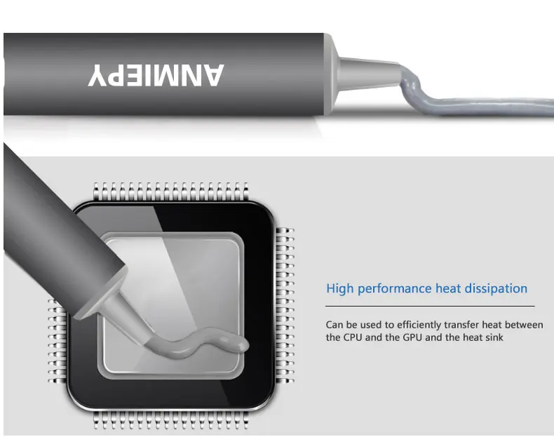 xligo 30g Grey Silicone Compound Thermal Conductive Needle Grease Paste