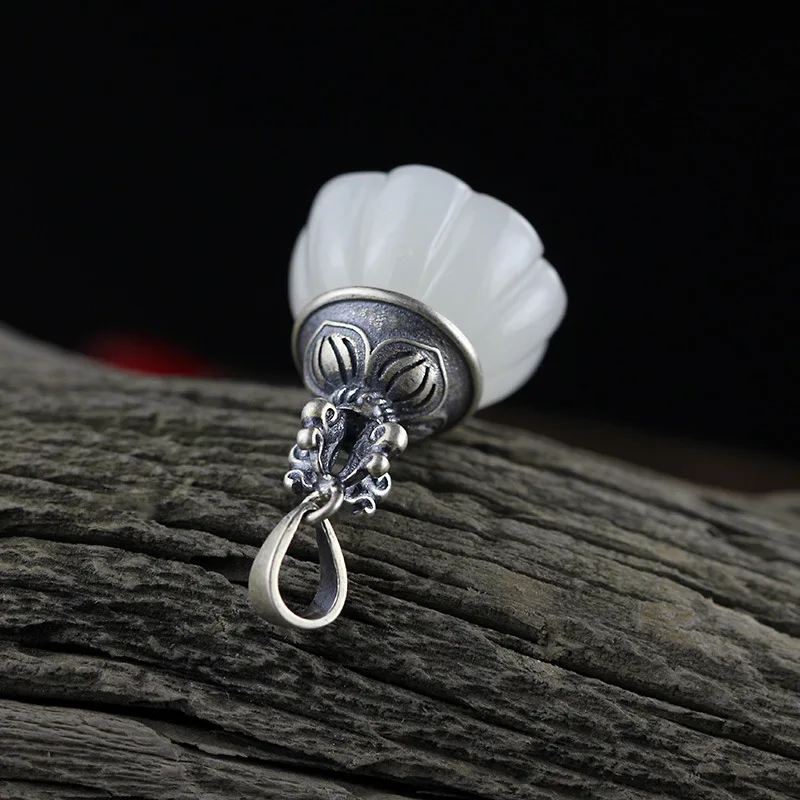  S925 bijoux en argent Seiko caractéristiques pendentif Lotus