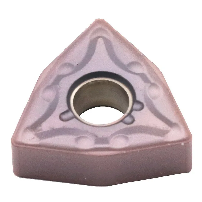 

MOSASK 10pcs WNMG080404-MA ZM30 Processing Stainless Steel Machining Tungsten Cemented Carbide Inserts