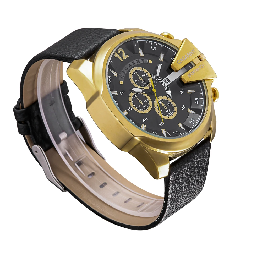 2019 cagarny Men Watches Man Clock 2019 Top Brand Luxury Army Military Steampunk Sports Male Quartz-Watch Men Hodinky Relojes Hombre drop shipping dz male clock new (21)