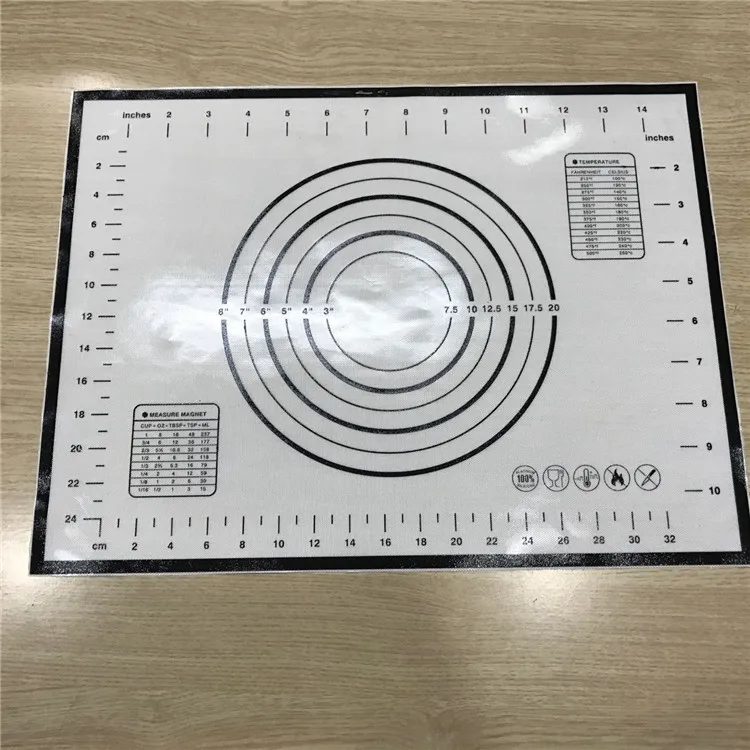 Nonstick Silicone Baking Mat Rolling Dough Mat Oven Liner Cookie Baking Sheet Liner Tools H111