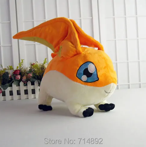 Patamon Плюшевая Игрушка Аниме Приключения Дигимонов Takaishi Takeru pet patamon 35 см Высокое качество короткая мягкая игрушка подушка