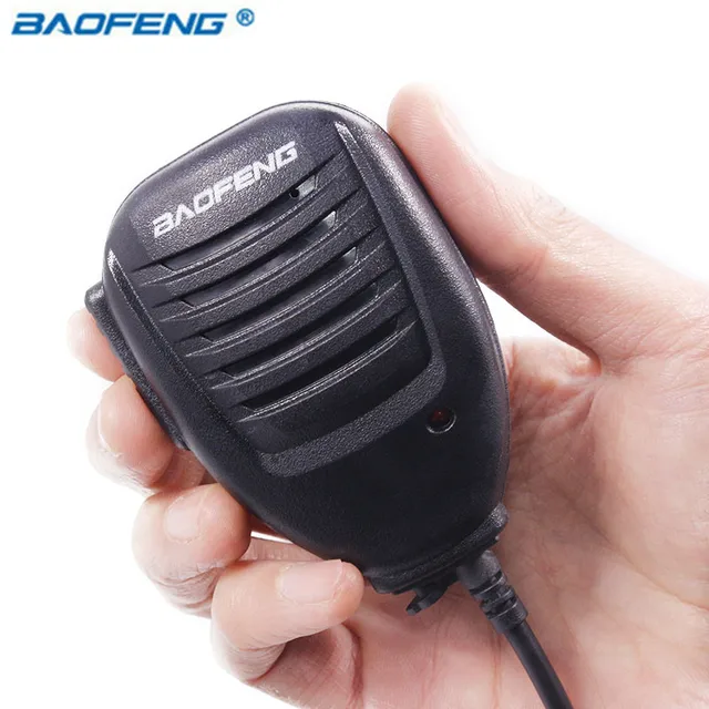 BAOFENG BF-26 Speaker Mic Microphone for Baofeng Portable Two Way Radio UV-5R UV-5RE BF-888S UV-B6 GT-3 Walkie Talkie uv5r