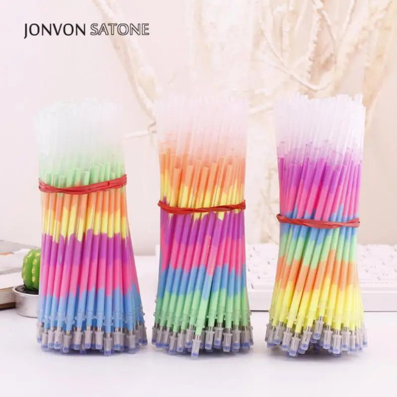 Jonvon Satone 100ps цветная ручка оптовая продажа радужных ручек Корейская креативная