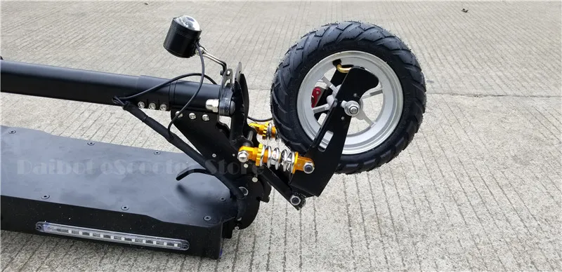 Daibot Foldable Electric Bike Two Wheel Electric Scooters 11 inch 48V1200W 52V2400W Adult Portable Electric Skateboard Scooter (24)