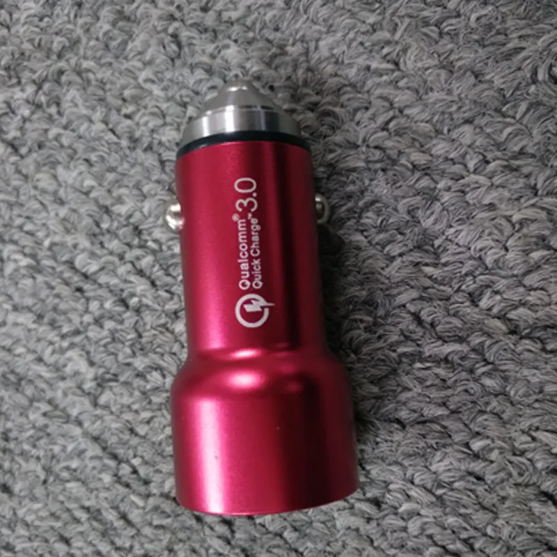 Car Charger Quick Charge 3.0 Dual USB Car-Charger for Mobile Phone Qualcomm QC 3.0 Fast Car Charging USB Charger Adapter Car Charger Quick Charge 3.0 Dual USB Car-Charger for Mobile Phone Qualcomm QC 3.0 Fast Car Charging USB Charger Adapter