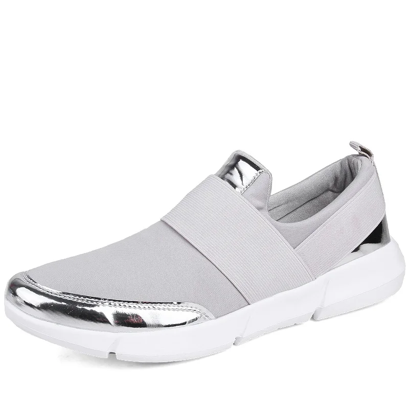 

Tenis Feminino 2019 Brand Light Soft Sport Shoes Women Tennis Shoes Female Stability Walking silver Sneakers Gym Trainers Cheap