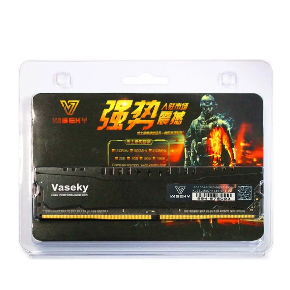 Vaseky DDR3 4 ГБ 8 16 память из ПК модуль компьютер настольный PC3 12800 1600 МГц 10600 32
