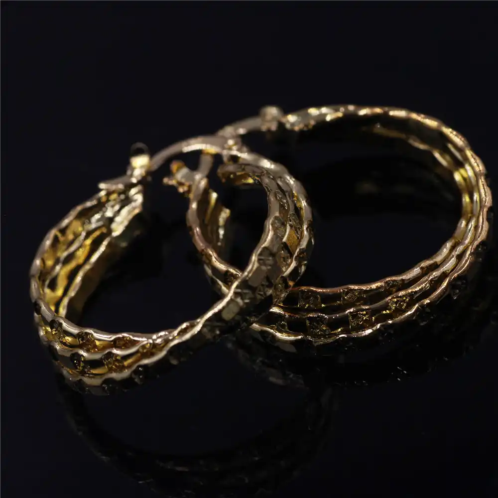 Хан издание Золотой Для женщин серьги характер очарование Новинка для женщин серьги Для женщин серьги EH-142